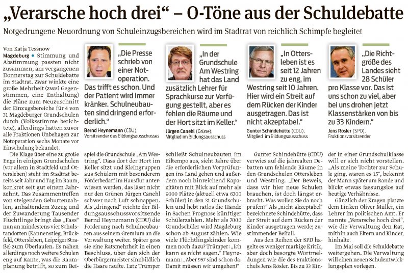 Volksstimme vom 23.02.2016