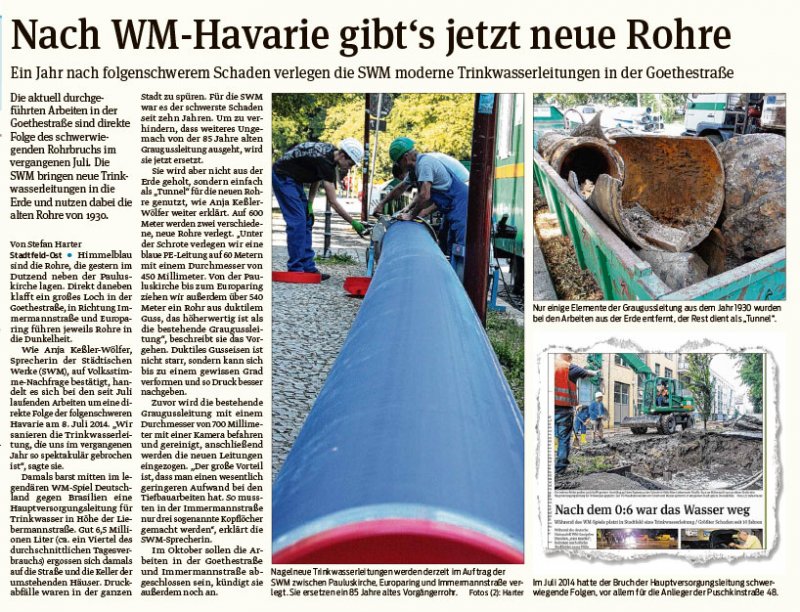 Volksstimme vom 04.08.2015