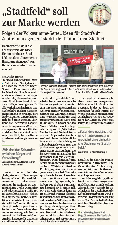 Volksstimme vom 08.03.2014