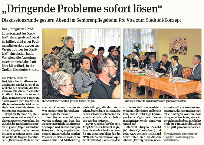 Volksstimme vom 16.04.2014