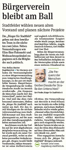 Volksstimme vom 21.05.2014