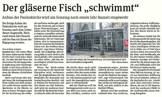 Volksstimme vom 17.04.2015