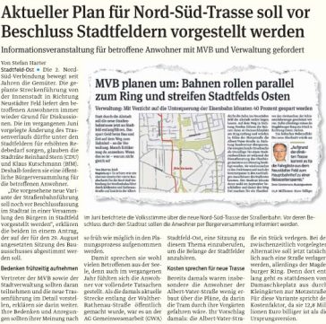 Volksstimme vom 16.08.2013