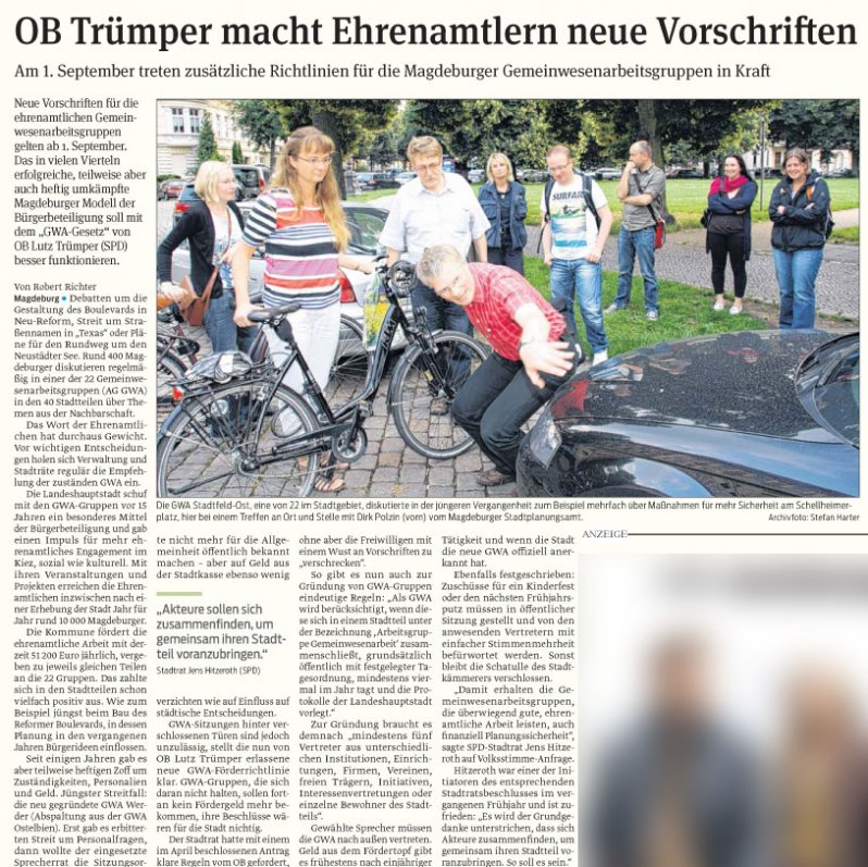 Volksstimme vom 28.08.2013
