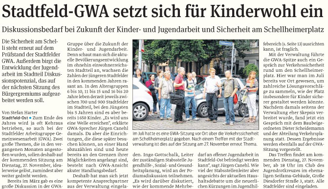 Volksstimme vom 22.11.2012