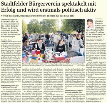 Volksstimme vom 19.01.2012