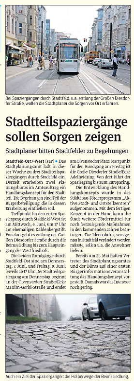 Volksstimme vom 05.06.2012