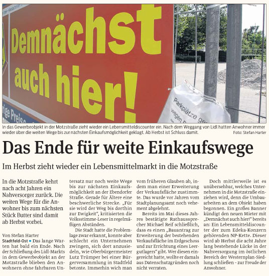 Volksstimme vom 21.08.2012