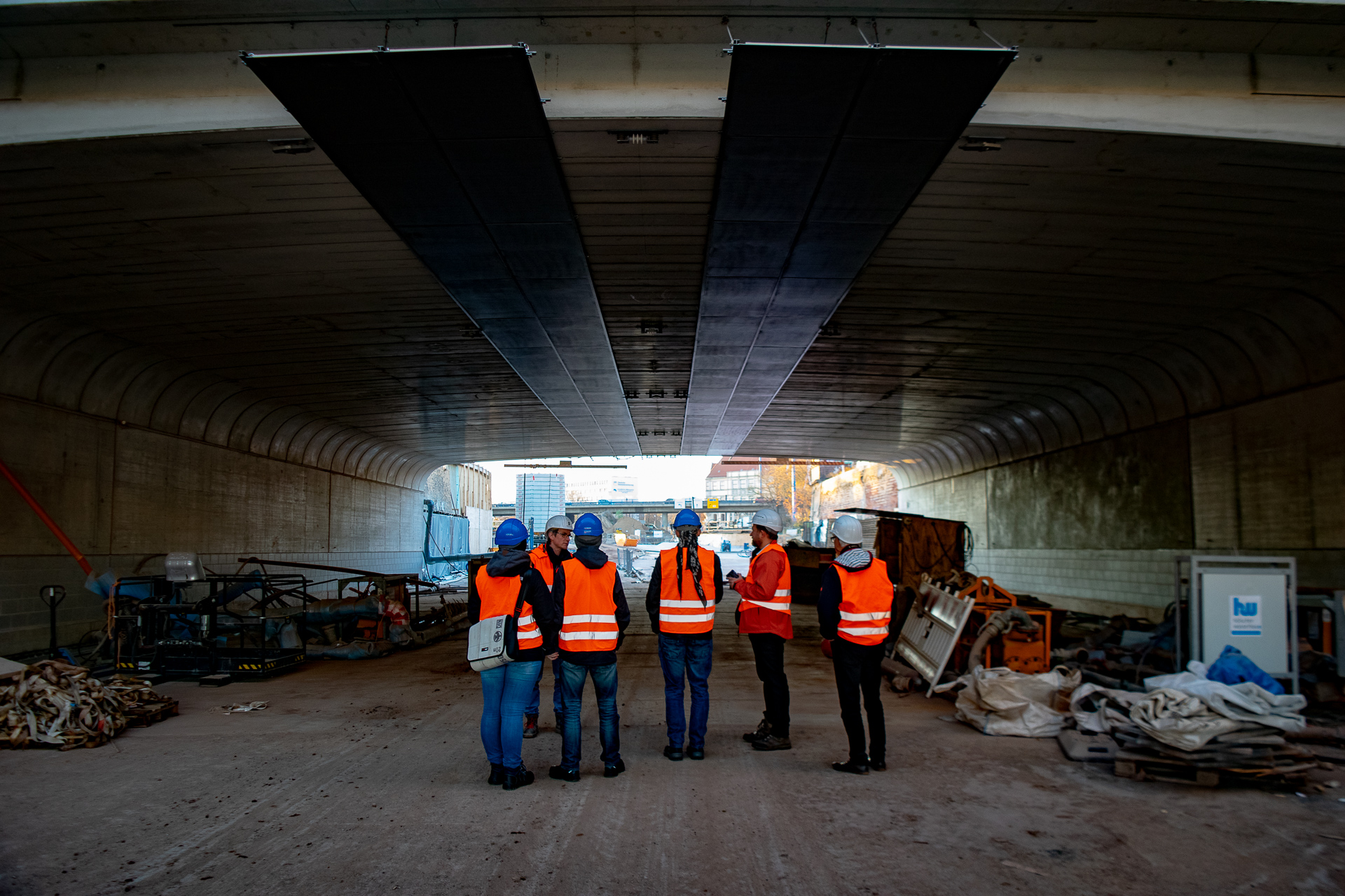 Tunnelbaustelle