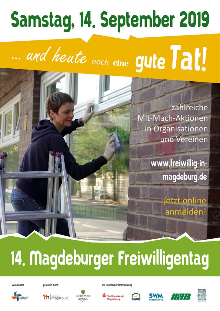 14. Magdeburger Freiwilligentag am 14.09.2019