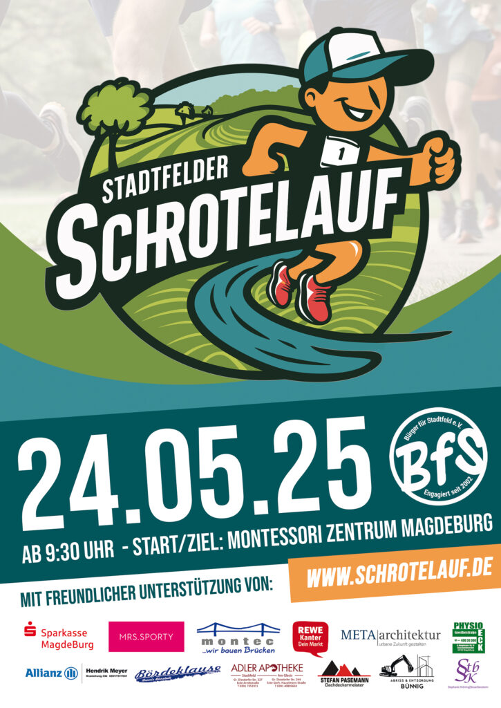 Stadtfelder Schrotelauf geht erstmalig an den Start